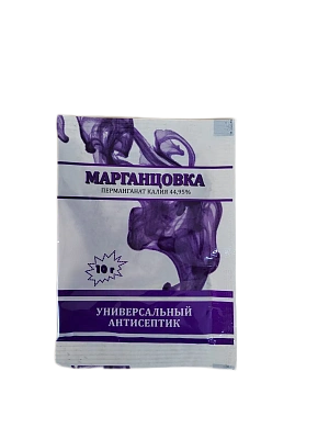 Марганцовка 10 гр. - антисептик для сада, огорода и дома